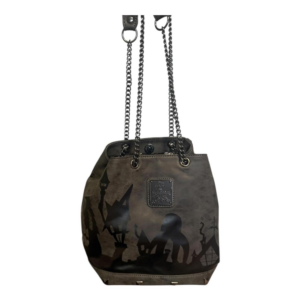 Loungefly Disney Nightmare Before Christmas Chain Bucket Bag